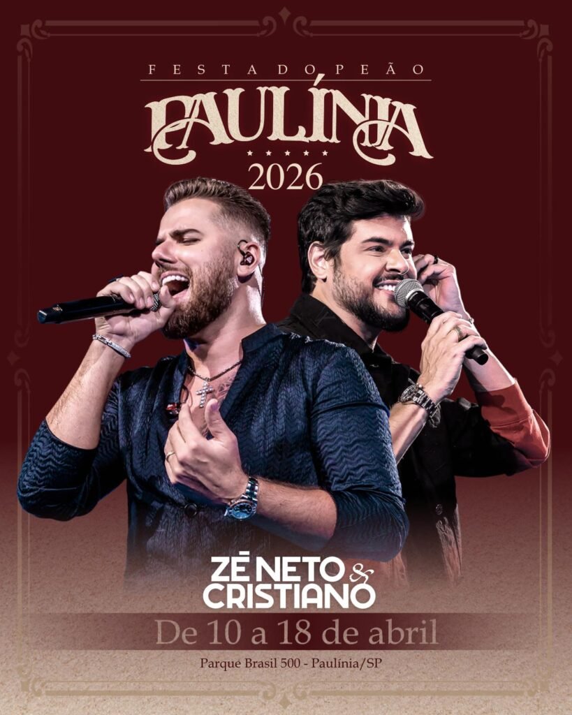 ze neto e cristiano festa do peao rodeio de paulinia 2026