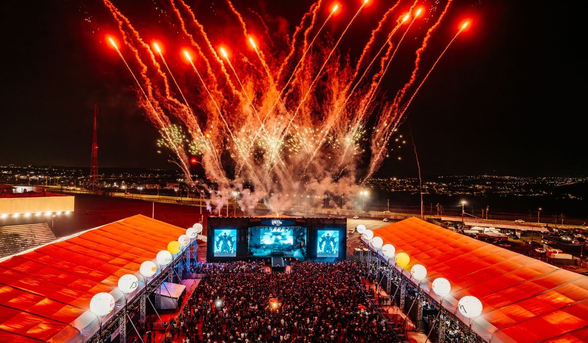 Arena do Peão da Festa do Peão de Paulínia no Parque Brasil 500 Foto Divulgação FPP